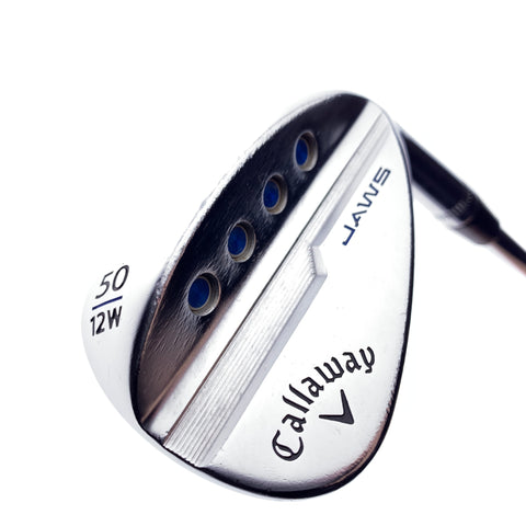 Used Callaway Jaws MD5 Platinum Chrome Gap Wedge / 50.0 Degrees / Stiff Flex