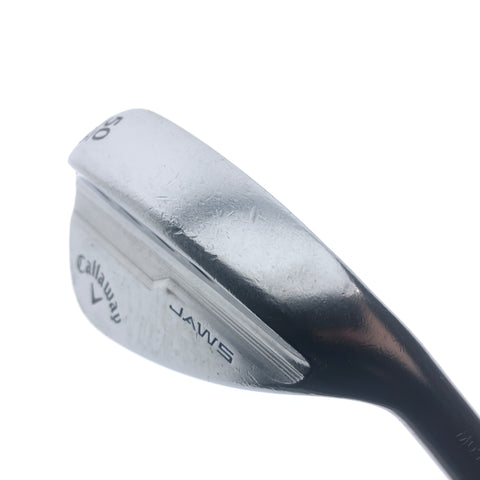 Used Callaway Jaws MD5 Platinum Chrome Gap Wedge / 50.0 Degrees / Stiff Flex