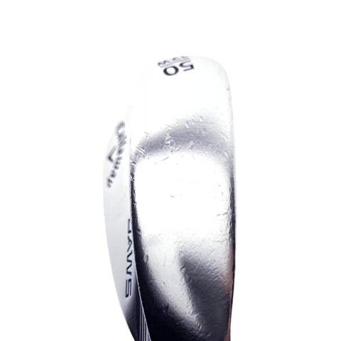 Used Callaway Jaws MD5 Platinum Chrome Gap Wedge / 50.0 Degrees / Stiff Flex