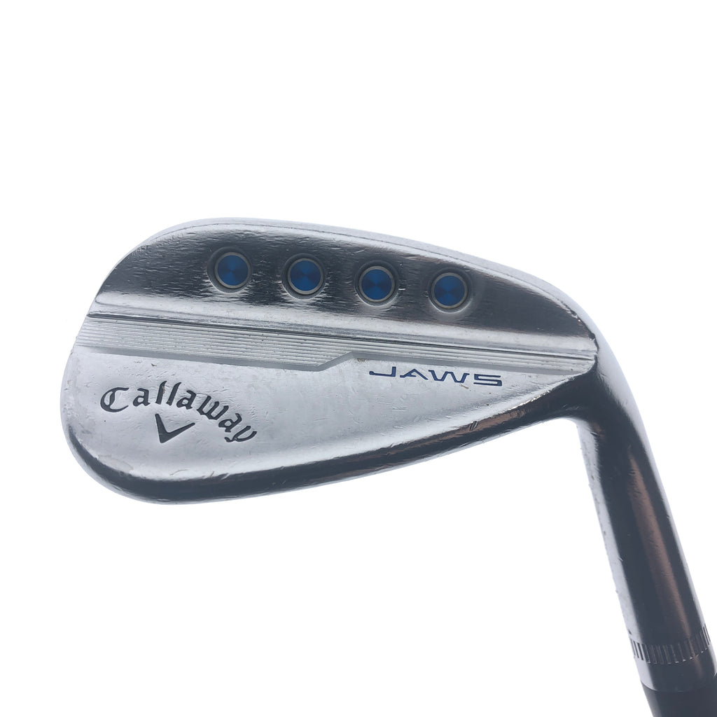Used Callaway Jaws MD5 Platinum Chrome Gap Wedge / 50.0 Degrees / Stiff Flex