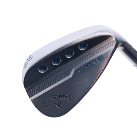 Used Callaway Jaws MD5 Platinum Chrome Gap Wedge / 50.0 Degrees / Stiff flex