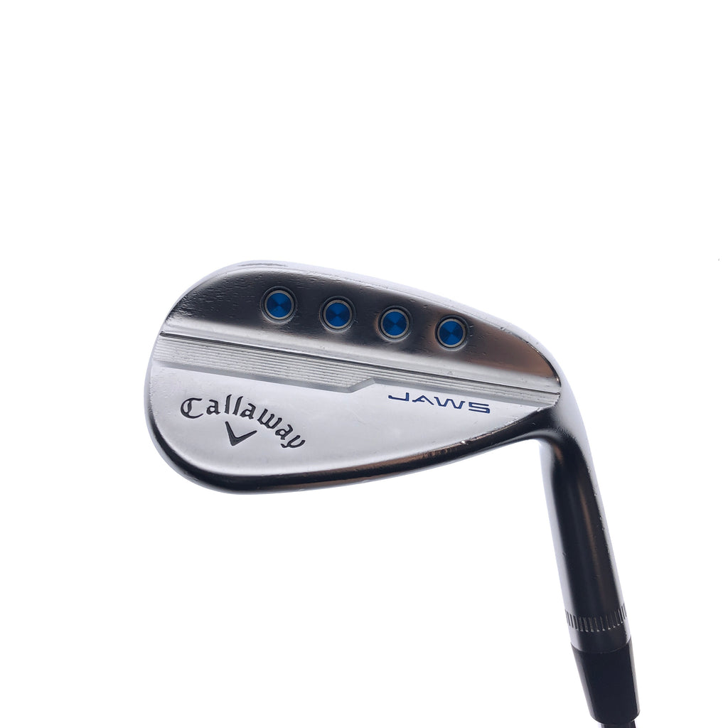 Used Callaway Jaws MD5 Platinum Chrome Gap Wedge / 50.0 Degrees / Stiff flex