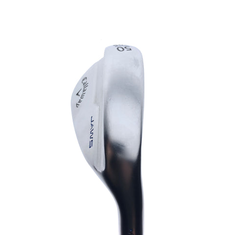 Used Callaway Jaws MD5 Platinum Chrome Gap Wedge / 50.0 Degrees / Wedge Flex
