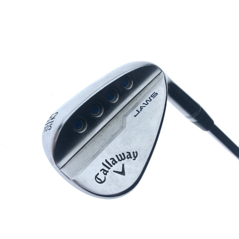 Used Callaway Jaws MD5 Platinum Chrome Gap Wedge / 52.0 Degrees / Stiff Flex