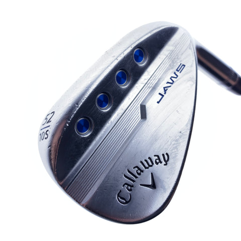 Used Callaway Jaws MD5 Platinum Chrome Gap Wedge / 52.0 Degrees / Wedge Flex
