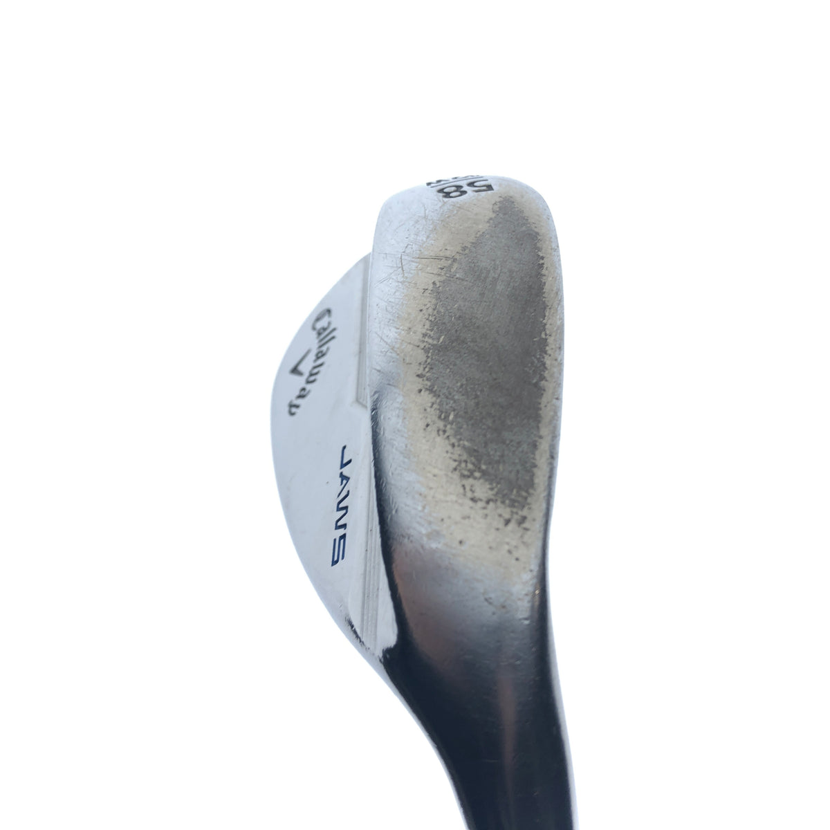 Used Callaway Jaws MD5 Platinum Chrome Lob Wedge / 58.0 Degrees / Stiff Flex