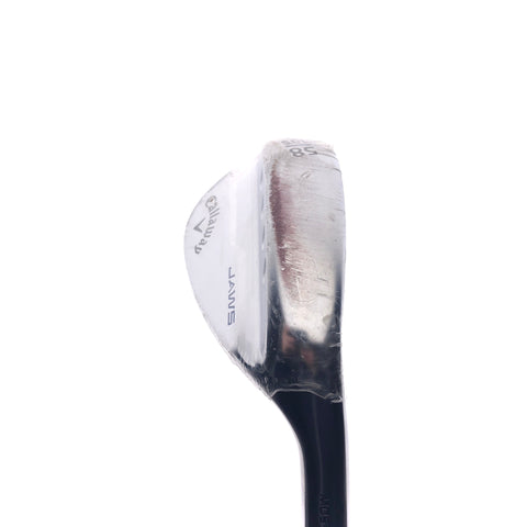 Used Callaway Jaws MD5 Platinum Chrome Lob Wedge / 58.0 Degrees / Stiff Flex