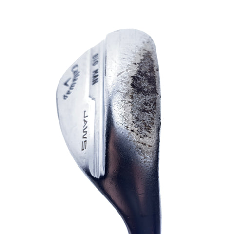 Used Callaway Jaws MD5 Platinum Chrome Lob Wedge / 58.0 Degrees / Stiff Flex