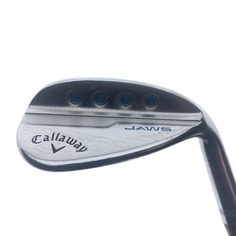 Used Callaway Jaws MD5 Platinum Chrome Lob Wedge / 58.0 Degrees / Stiff Flex