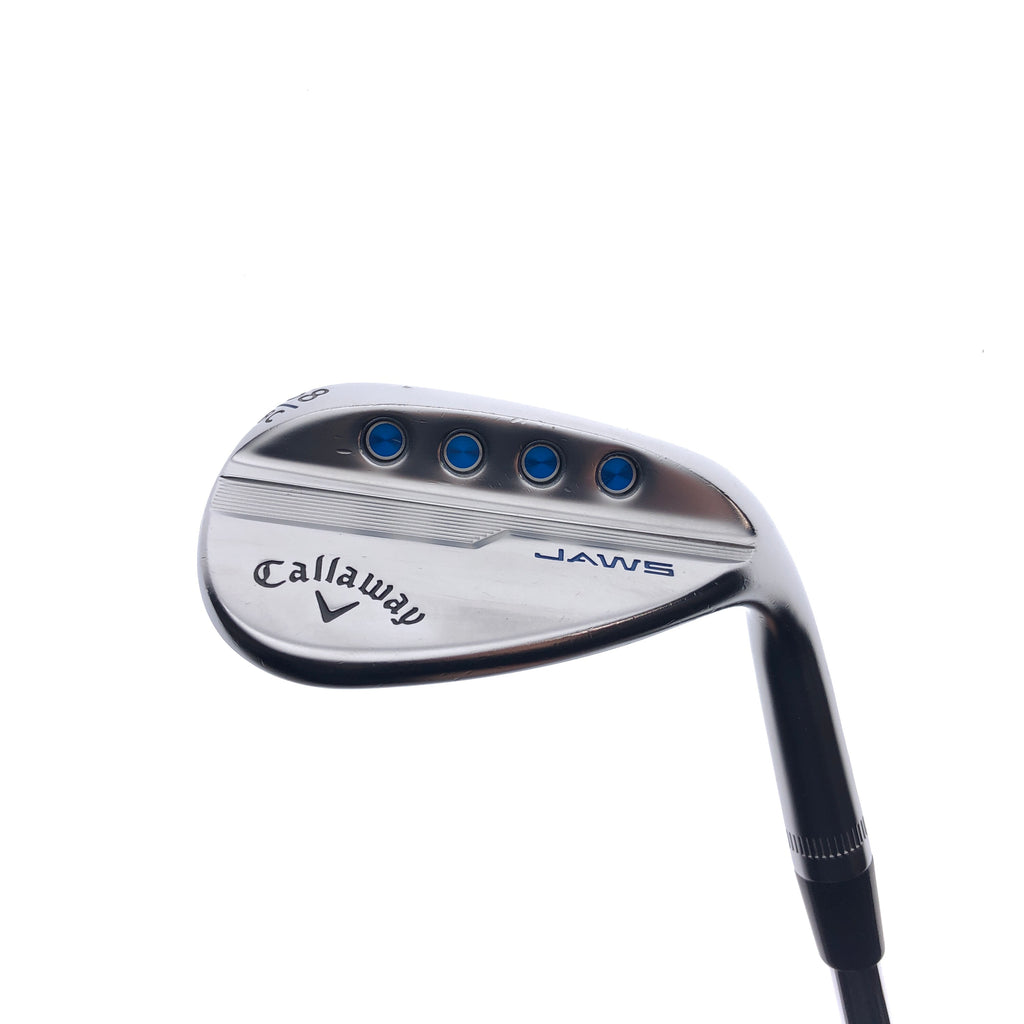 Used Callaway Jaws MD5 Platinum Chrome Lob Wedge / 58.0 Degrees / Stiff Flex