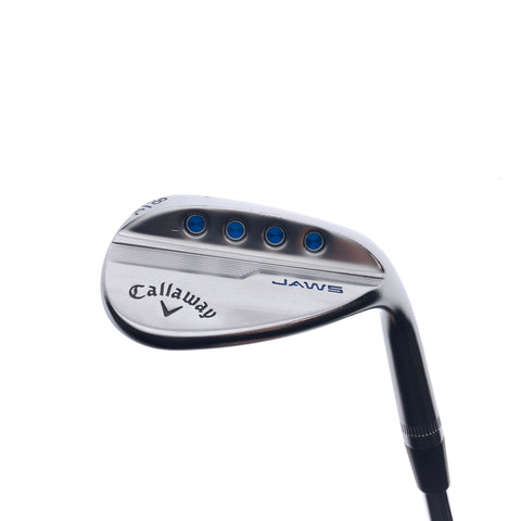 Used Callaway Jaws MD5 Platinum Chrome Lob Wedge / 58.0 Degrees / Stiff Flex