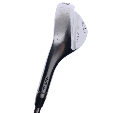 Used Callaway Jaws MD5 Platinum Chrome Lob Wedge / 60 Degrees / Stiff Flex / L-H