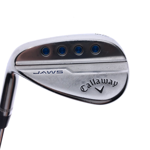 Used Callaway Jaws MD5 Platinum Chrome Lob Wedge / 60 Degrees / Stiff Flex / L-H