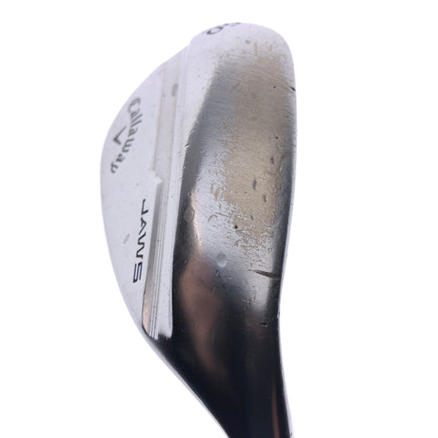 Used Callaway Jaws MD5 Platinum Chrome Lob Wedge / 60.0 Degrees / Stiff Flex