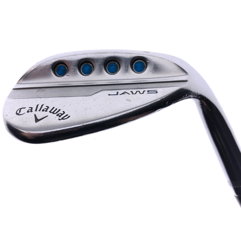 Used Callaway Jaws MD5 Platinum Chrome Lob Wedge / 60.0 Degrees / Stiff Flex