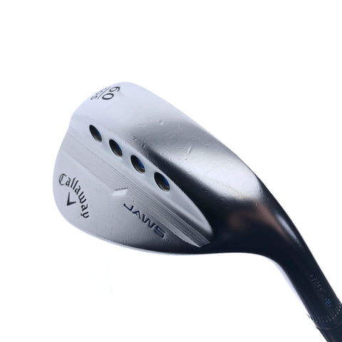 Used Callaway Jaws MD5 Platinum Chrome Lob Wedge / 60.0 Degrees / Wedge Flex