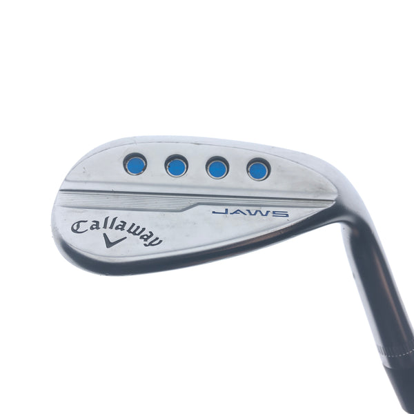 Used Callaway Jaws MD5 Platinum Chrome Lob Wedge / 62.0 Degrees / Stiff Flex