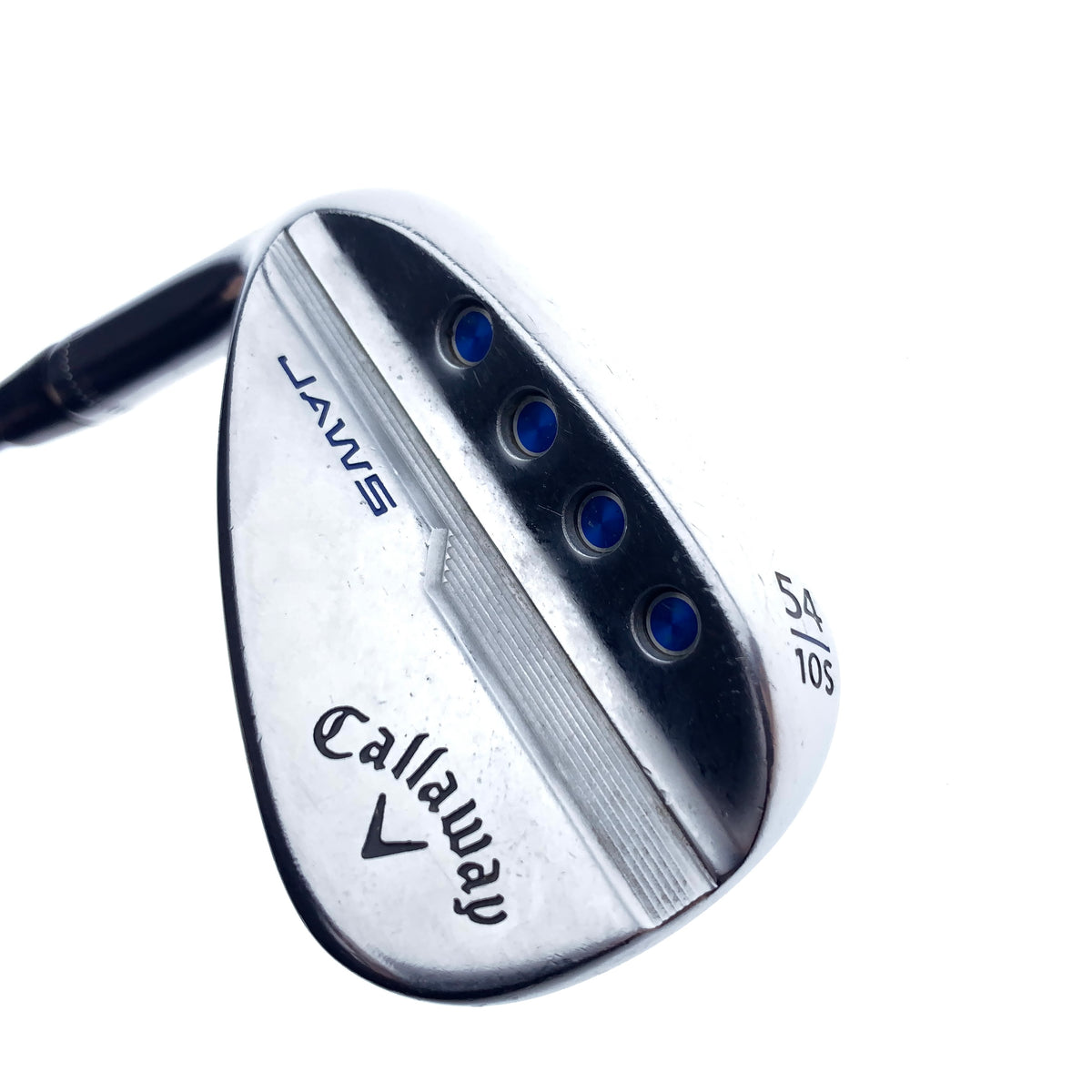 Used Callaway Jaws MD5 Platinum Chrome Sand Wedge / 54.0 Degrees / Stiff Flex /