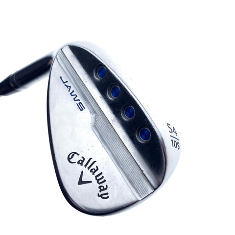 Used Callaway Jaws MD5 Platinum Chrome Sand Wedge / 54.0 Degrees / Stiff Flex /