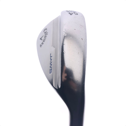 Used Callaway Jaws MD5 Platinum Chrome Sand Wedge / 54.0 Degrees / Stiff Flex