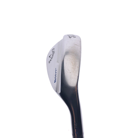 Used Callaway Jaws MD5 Platinum Chrome Sand Wedge / 54.0 Degrees / Stiff Flex