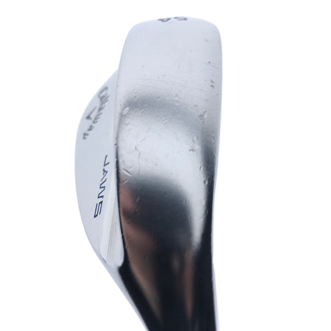 Used Callaway Jaws MD5 Platinum Chrome Sand Wedge / 54.0 Degrees / Wedge Flex