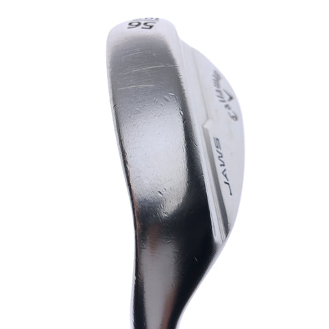 Used Callaway Jaws MD5 Platinum Chrome Sand Wedge / 56.0 Deg / Stiff Flex / L-H