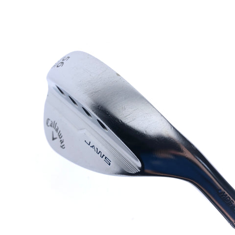 Used Callaway Jaws MD5 Platinum Chrome Sand Wedge / 56.0 Degrees / Wedge Flex