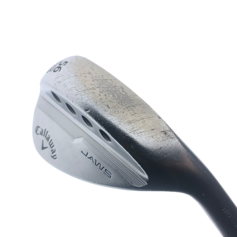 Used Callaway Jaws MD5 Platinum Chrome Sand Wedge / 56.0 Degrees / Wedge Flex