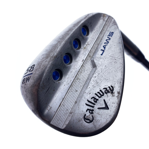 Used Callaway Jaws MD5 Raw Lob Wedge / 58.0 Degrees / Wedge Flex