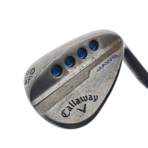 Used Callaway Jaws MD5 Raw Lob Wedge / 60.0 Degrees / X-Stiff Flex