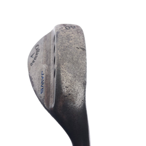 Used Callaway Jaws MD5 Raw Lob Wedge / 60.0 Degrees / X-Stiff Flex