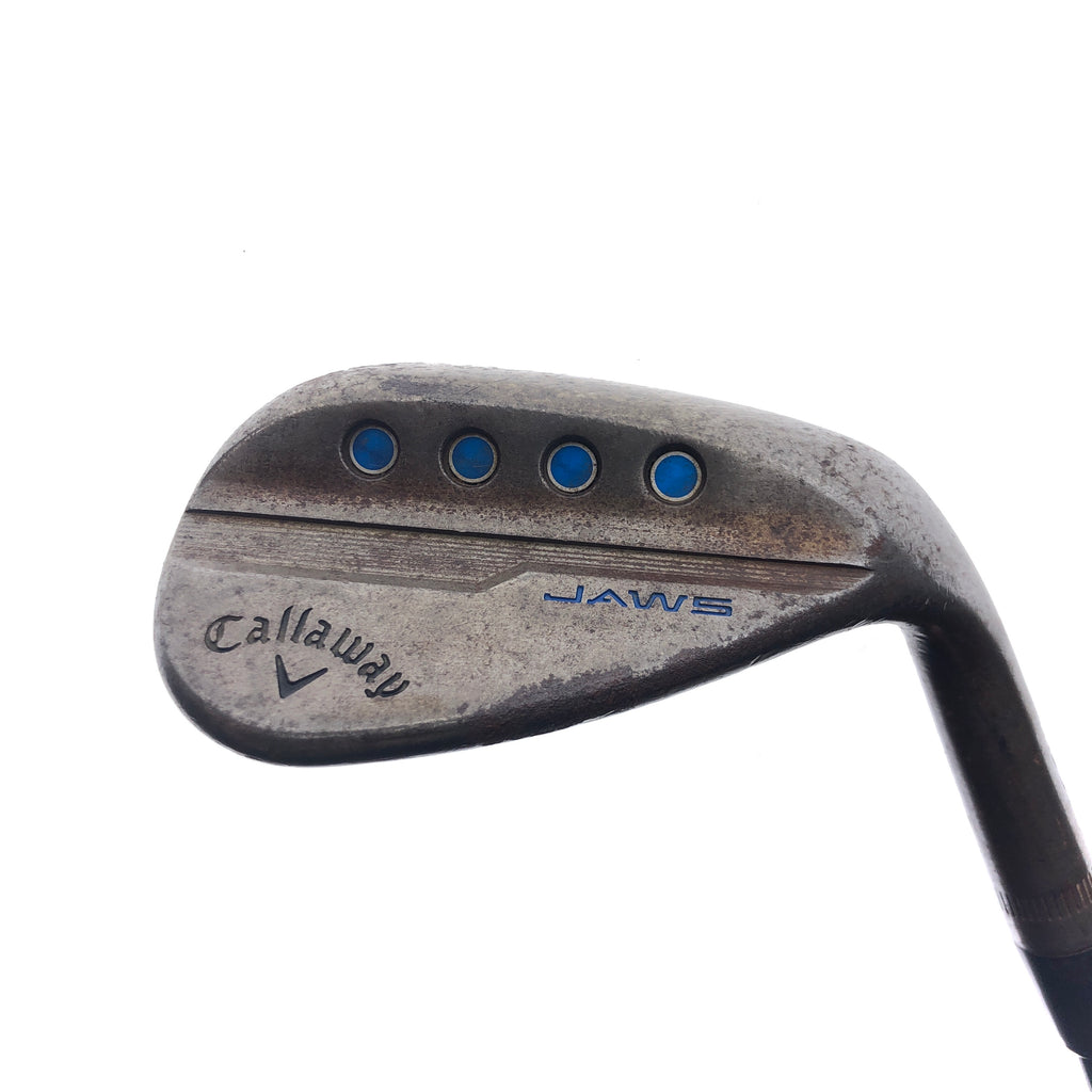 Used Callaway Jaws MD5 Raw Lob Wedge / 60.0 Degrees / X-Stiff Flex