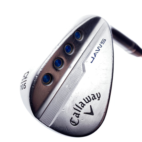 Used Callaway Jaws MD5 Tour Grey Gap Wedge / 52.0 Degrees / Stiff Flex
