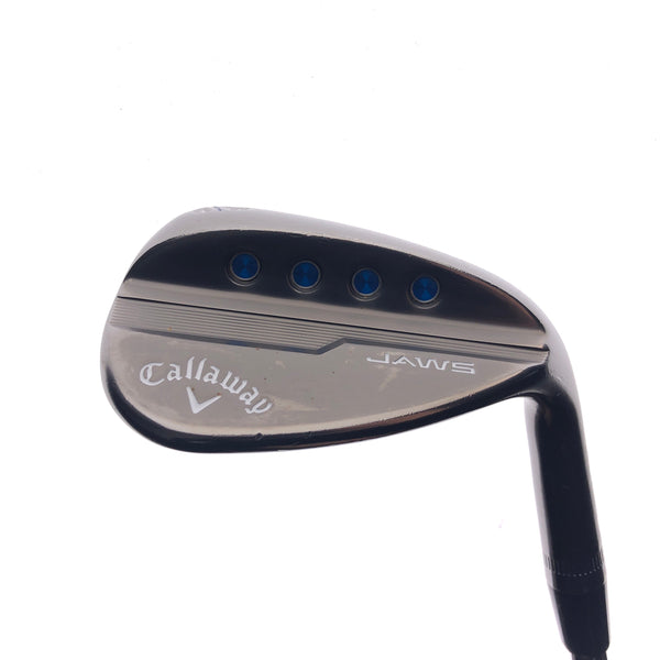 Used Callaway Jaws MD5 Tour Grey Lob Wedge / 58.0 Degrees / Stiff Flex