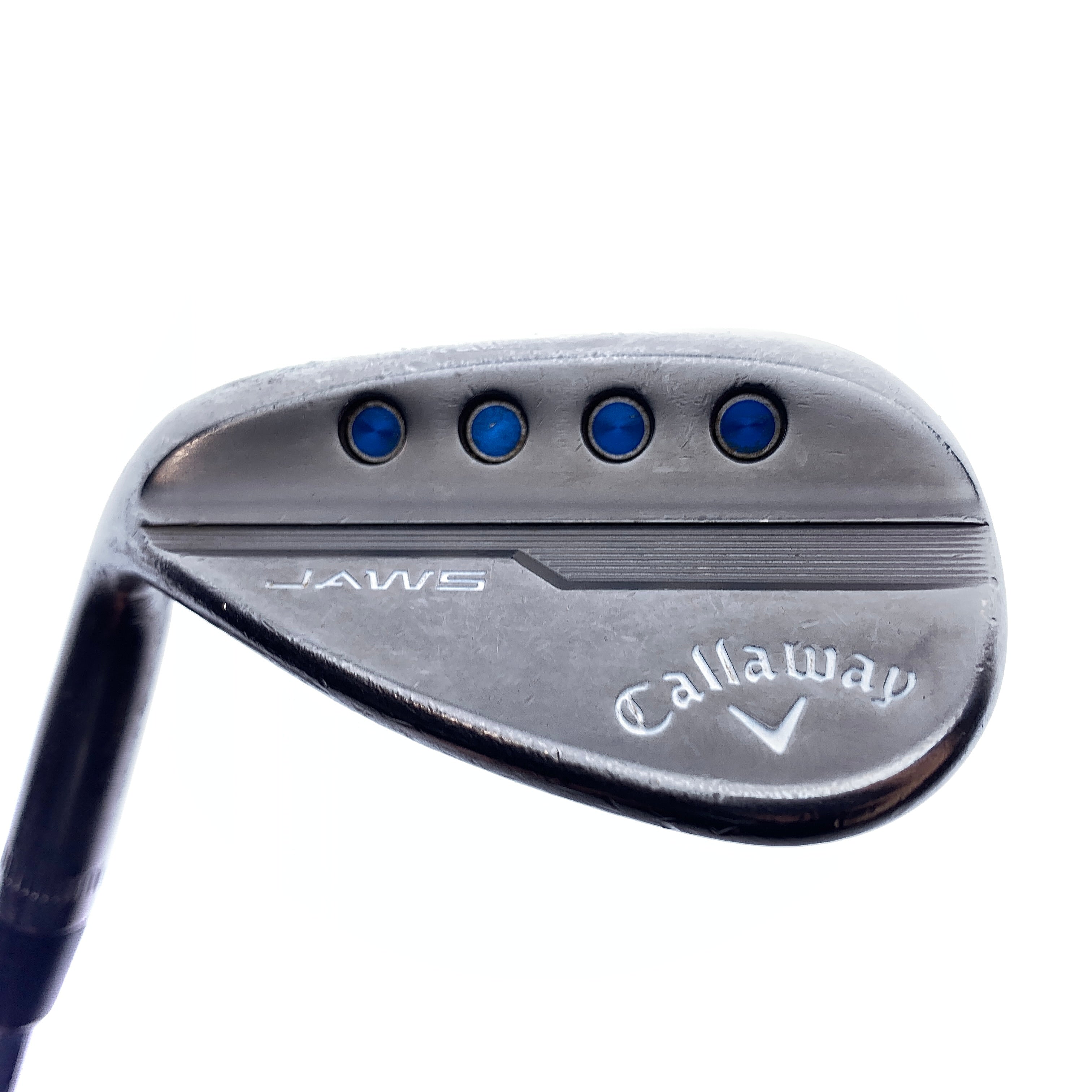 Used Callaway Jaws MD5 Tour Grey Lob Wedge / 60.0 Degrees / Stiff Flex / Left-H