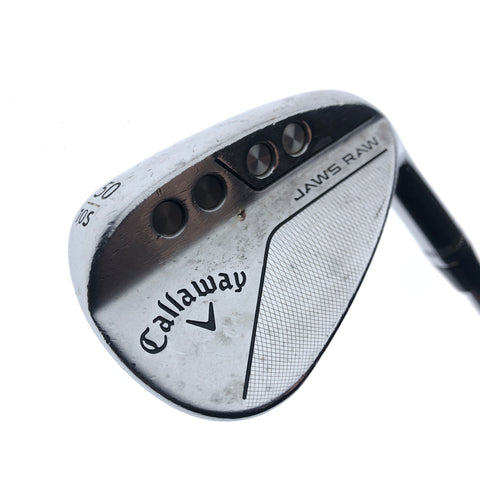 Used Callaway Jaws Raw 2022 Gap Wedge / 50.0 Degrees / Stiff Flex