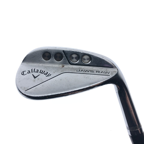 Used Callaway Jaws Raw 2022 Gap Wedge / 50.0 Degrees / Stiff Flex