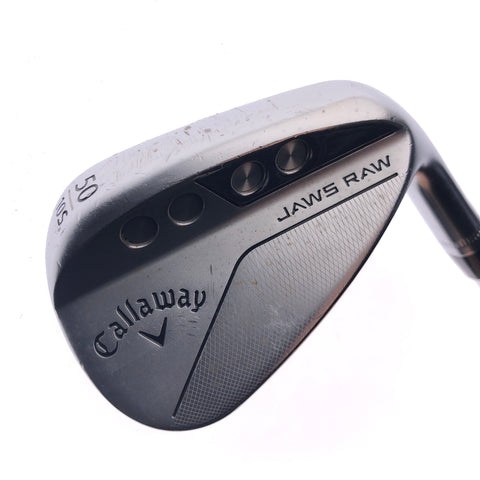 Used Callaway Jaws Raw 2022 Gap Wedge / 50.0 Degrees / Wedge Flex