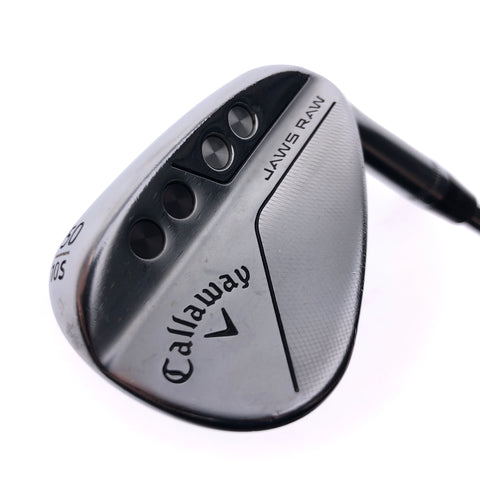 Used Callaway Jaws Raw 2022 Gap Wedge / 50.0 Degrees / Wedge Flex