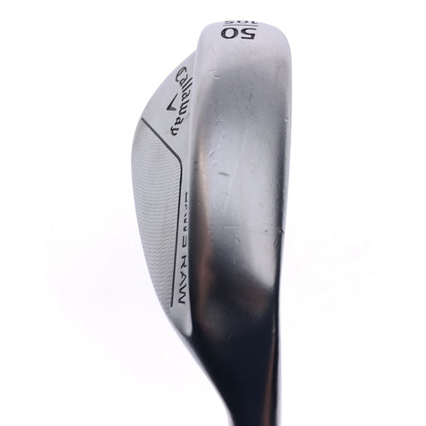 Used Callaway Jaws Raw 2022 Gap Wedge / 50.0 Degrees / Wedge Flex