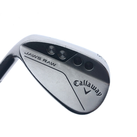 Used Callaway Jaws Raw 2022 Gap Wedge / 52 Degrees / Stiff Flex / Left-Handed