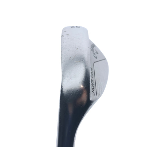 Used Callaway Jaws Raw 2022 Gap Wedge / 52 Degrees / Stiff Flex / Left-Handed