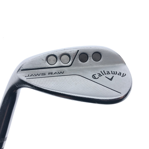 Used Callaway Jaws Raw 2022 Gap Wedge / 52 Degrees / Stiff Flex / Left-Handed