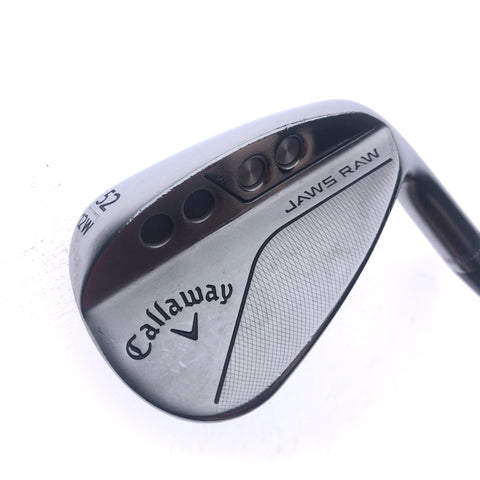Used Callaway Jaws Raw 2022 Gap Wedge / 52.0 Degrees / Regular Flex
