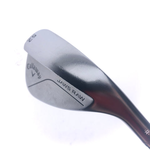 Used Callaway Jaws Raw 2022 Gap Wedge / 52.0 Degrees / Regular Flex