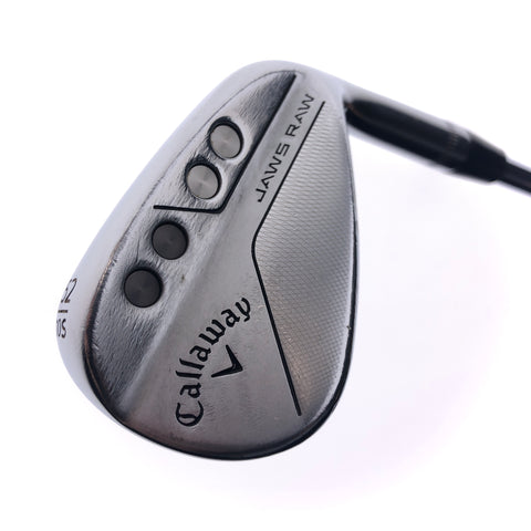 Used Callaway Jaws Raw 2022 Gap Wedge / 52.0 Degrees / Stiff Flex