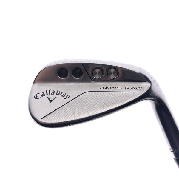 Used Callaway Jaws Raw 2022 Gap Wedge / 52.0 Degrees / Stiff Flex