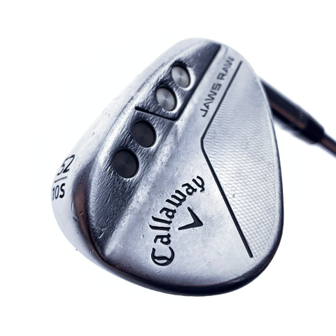 Used Callaway Jaws Raw 2022 Gap Wedge / 52.0 Degrees / Wedge Flex