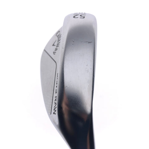 Used Callaway Jaws Raw 2022 Gap Wedge / 52.0 Degrees / Wedge Flex